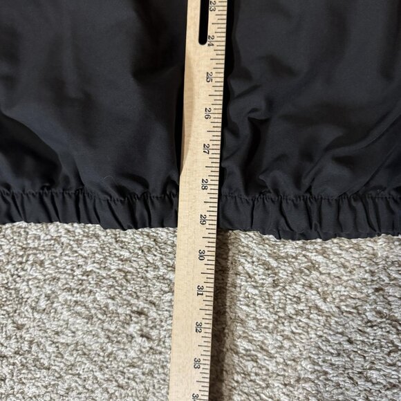 FootJoy Pullover Jacket Mens XL Black Burl Oaks Golf Club Windbreaker FJ Logo - Picture 9 of 9